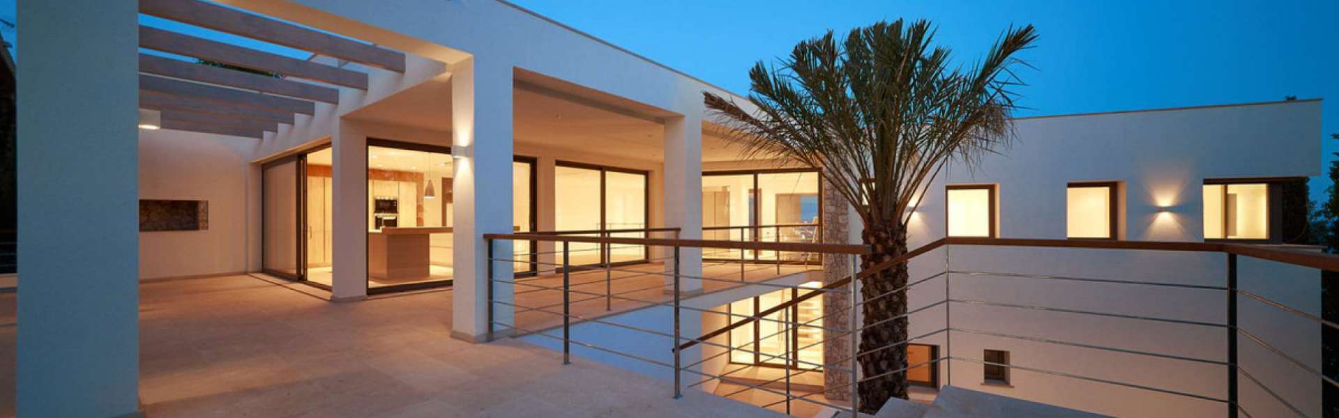Villa nueva con vista al mar en Costa d'en Blanes